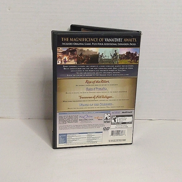 FINAL FANTASY XI Play Online PC DVD-ROM Software - Picture 5 of 7